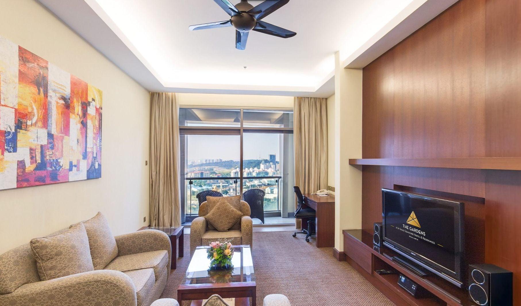 St Giles Gardens Hotel Kuala Lumpur Buitenkant foto Living room
